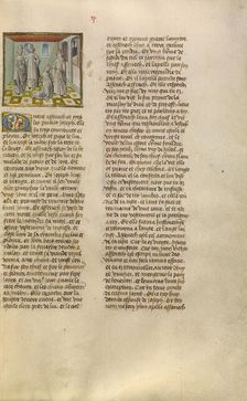 The Repentance of Aseneth; Miroir Historial, about 1475. Creator: Unknown