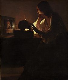 The Repentant Magdalen, c. 1635/1640. Creator: Georges de la Tour