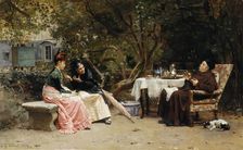 The Reprimand, 1874. Creator: Jehan Georges Vibert