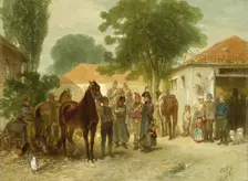 The requisition, 1872. Creator: Charles Rochussen