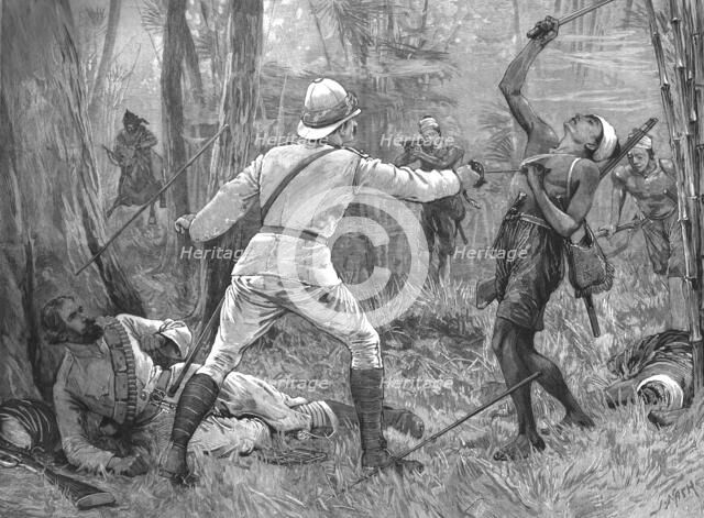 ''The Reward for Bravery--How Surgeon John Crimmin won the Victoria Cross at the Battle...', 1890. Creator: Unknown.