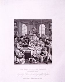The Reward of Cruelty plate IV from The Four Stages of Cruelty, 1833. Artist: John Romney