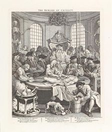 The reward of cruelty. Series "The four stages of cruelty", 1751. Creator: Hogarth, William (1697-1764)
