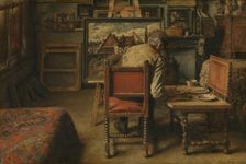 The Retoucher, 1876. Creator: Henri Jean Augustin de Braekeleer