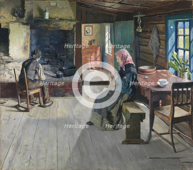 The retired Farmers, 1888, 1888. Creator: Gustav Wentzel.