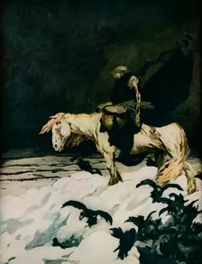 The Retreat from Moscow 1911, (1918). Artist: Stephen Baghot De La Bere