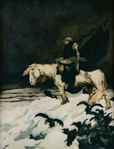 The Retreat from Moscow 1911, (1918). Artist: Stephen Baghot De La Bere