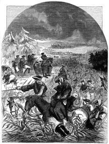 The retreat of Belleisle, c1740 (19th century)