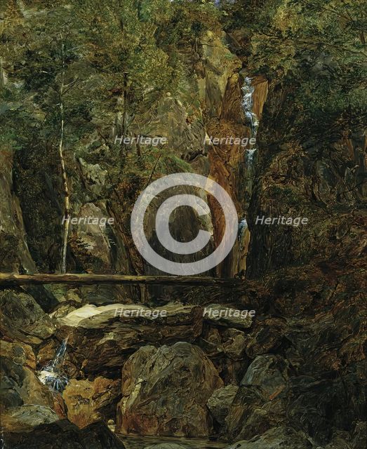 The Rettenbachwildnis near Ischl, 1832. Creator: Ferdinand Georg Waldmuller.