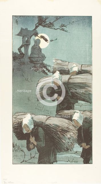 The Return, 1907. Creator: Helen Hyde.