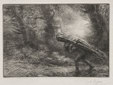 The Return to the Cottage. Creator: Alphonse Legros (French, 1837-1911)