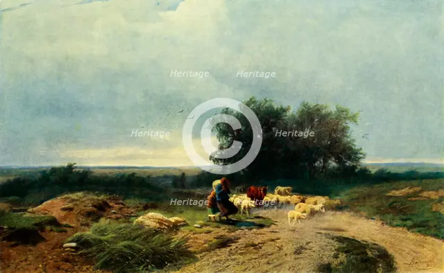 'The Return to the Fold', 1868, (1965). Creator: Fyodor Vasil'yev.