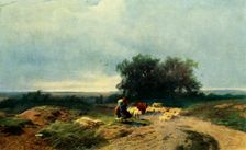 The Return to the Fold 1868, (1965). Creator: Fyodor Vasil'yev