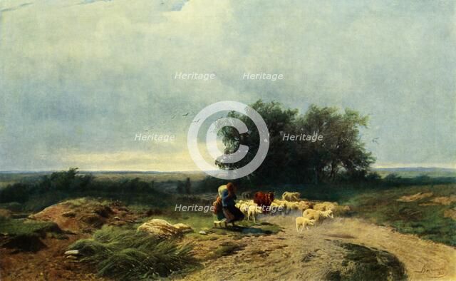 'The Return to the Fold', 1868, (1965). Creator: Fyodor Vasil'yev.