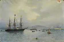 The Return to the Homeland, January 9, 1875, 1882. Creator: Antonio de Caula