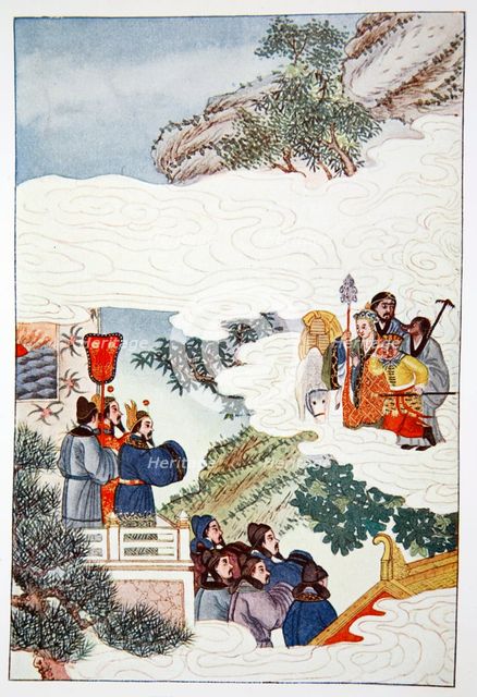 'The Return to China', 1922.  Creator: Unknown.