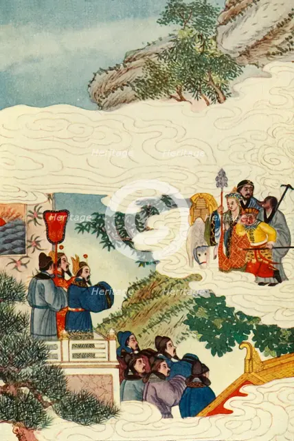 'The Return to China', 1922. Creator: Unknown.
