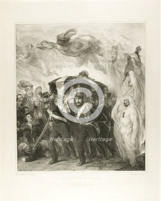The Return to France, 1841. Creator: François-Joseph-Aimé de Lemud.