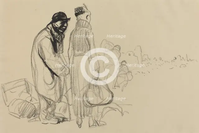 The Return, c. 1914/1919. Creator: Jean Louis Forain.