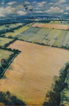 The Return c1941. Artist: CRW Nevinson