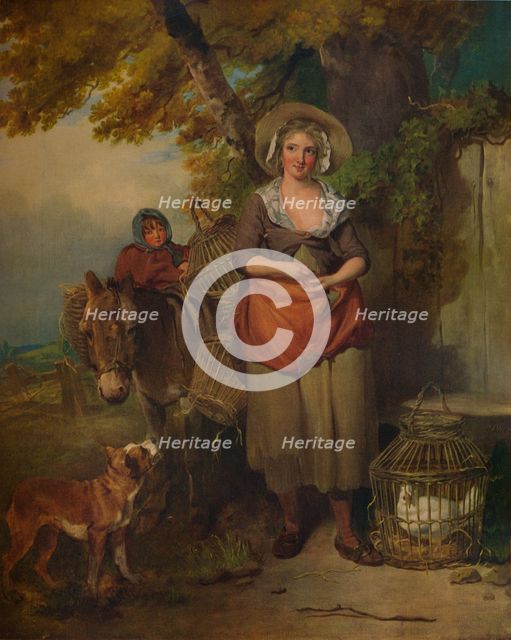 'The Return from Market', 1786, (1938). Artist: Francis Wheatley.