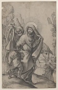The Return from Egypt, 1595-1623. Creator: Francesco Brizio