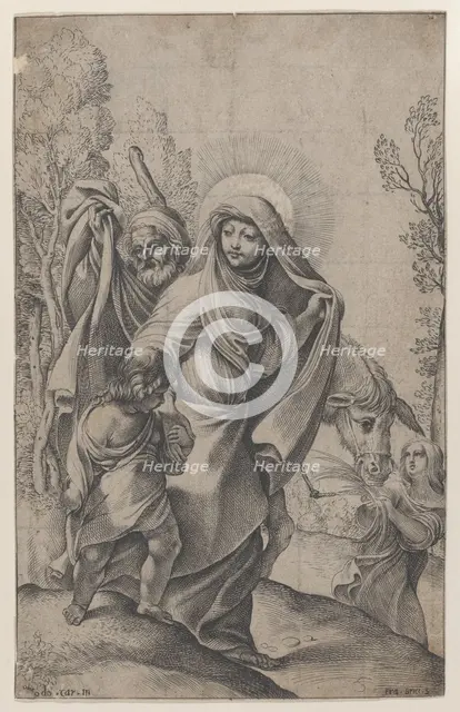 The Return from Egypt, 1595-1623. Creator: Francesco Brizio.