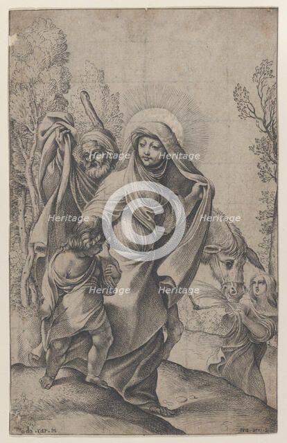 The Return from Egypt, 1595-1623. Creator: Francesco Brizio.