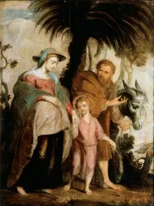 The Return from Egypt 1614. Artist: Peter Paul Rubens