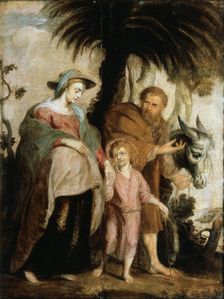 The Return from Egypt 1614. Artist: Peter Paul Rubens
