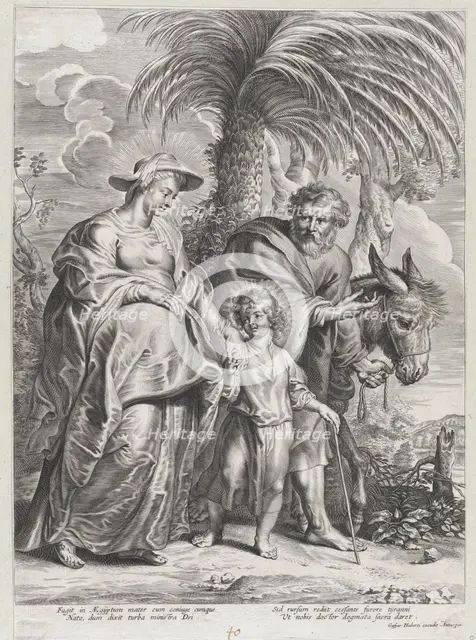 The Return from Egypt, ca. 1705-24. Creator: Anon.
