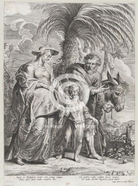 The Return from Egypt, ca. 1705-24. Creator: Anon.