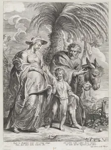 The Return from Egypt, ca. 1705-24. Creator: Anon