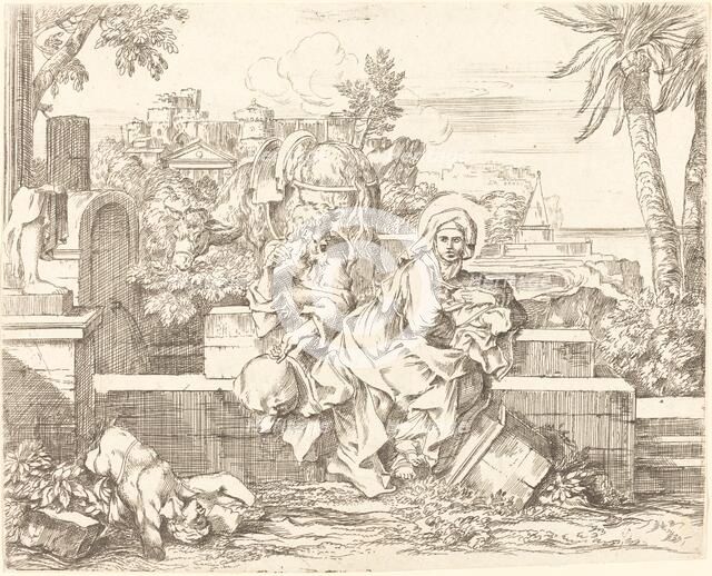 The Return from Egypt. Creator: Sébastien Bourdon.