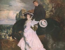 The Return from the Ride 1902, (c1930). Creator: Charles Wellington Furse