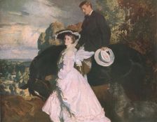 The Return from the Ride 1902, (c1930). Creator: Charles Wellington Furse