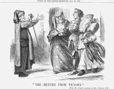 "The Return from Victory", 1867. Creator: John Tenniel