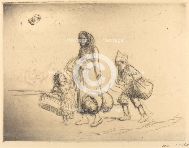 The Return Home, c. 1915. Creator: Jean Louis Forain.
