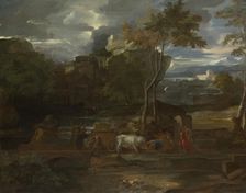 The Return of the Ark, 1659. Artist: Bourdon, Sébastien (1616-1671)