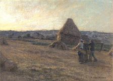 The return of the Harvesters 1911. Artist: Leon-Augustin Lhermitte