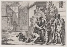 The return of the Prodigal Son, 1650-1700. Creator: Anon
