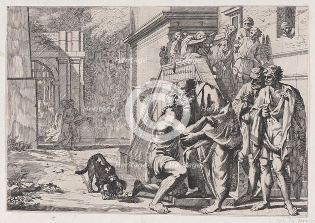 The return of the Prodigal Son, 1650-1700. Creator: Anon.