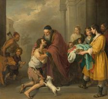The Return of the Prodigal Son, 1667/1670. Creator: Bartolomé Esteban Murillo