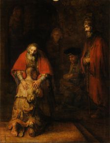 The Return of the Prodigal Son, 1668. Creator: Rembrandt Harmensz van Rijn