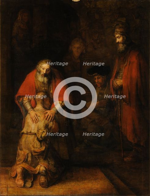 The Return of the Prodigal Son, 1668. Creator: Rembrandt Harmensz van Rijn.