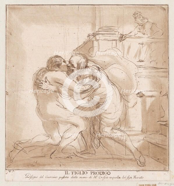 The Return of the Prodigal Son, 1764-98. Creator: Vincenzio Vangelisti.