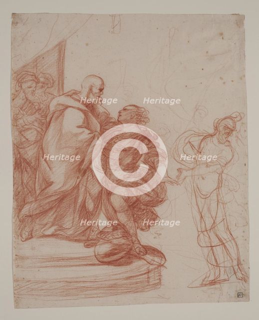 The Return of the Prodigal Son, between 1650 and 1700. Creator: Guillaume Courtois.
