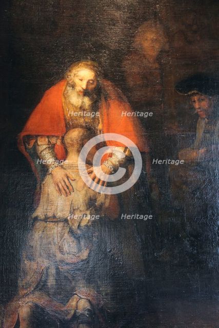 'The Return of the Prodigal Son', c1665-c1669. Artist: Rembrandt Harmensz van Rijn    
