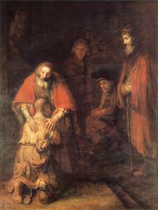 The Return of the Prodigal Son c1668, (1967). Creator: Rembrandt Harmensz van Rijn