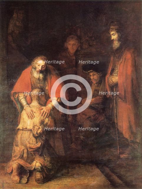 'The Return of the Prodigal Son', c1668, (1967). Creator: Rembrandt Harmensz van Rijn.